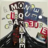 Malarstwo zatytułowany „Monde Volcanique” autorstwa Laurence Bobe, Oryginalna praca, Akryl