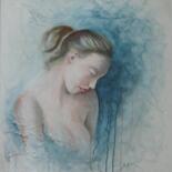 Painting titled "Zélia" by Laurent Buffnoir, Original Artwork