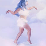 Photographie intitulée "Angel" par Laurie Plaquet (La Photografolle), Œuvre d'art originale, Photographie manipulée Monté su…