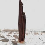 Sculpture titled "stratus" by Laydev, Original Artwork, Wood