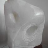 Sculpture titled "abysse" by Laydev, Original Artwork, Stone
