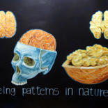 Painting titled "SEEING PATTERNS IN…" by Lazaro Hurtado, Original Artwork, Acrylic