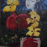 Картина под названием "Кисло-сладко 50х40…" - Mariya (Мария) Li-Safi (Ли-Сафи), Подлинное произведение искусства, Масло
