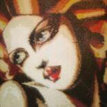 Painting titled "DECO DIVA" by Lelia, Original Artwork