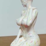 Скульптура под названием "Cyber sex" - Licia Trobia, Подлинное произведение искусства, Смола