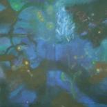 Painting titled "Starry night" by Joy Dorothea, Original Artwork