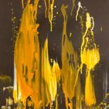 Painting titled "The flame of yor lo…" by Liubov Kondratovich, Original Artwork, Acrylic