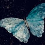 Peinture intitulée "Cosmic Butterfly, p…" par Liza Peninon, Œuvre d'art originale, Acrylique