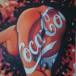 Pintura titulada "Tatuaje coca cola" por Loloramirez, Obra de arte original