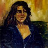 Pittura intitolato "KARINE LEMOINE  (AR…" da Louis Runemberg, Opera d'arte originale