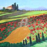 peinture paysages by Louise Bressange