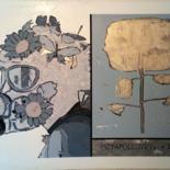 Painting titled "METAPOLLUTION # 11" by Louise Malbec, Original Artwork, Pastel