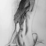图画 标题为“Womanhood” 由Luciano Lombardi, 原创艺术品, 铅笔