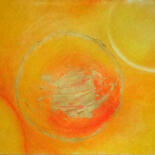 Malerei mit dem Titel "Universum" von Luzena Di Barbara Walder, Original-Kunstwerk, Gouache