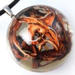 Design mit dem Titel "Resin Pendant (comp…" von M.K Tyburowski, Original-Kunstwerk, Schmuck