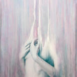 Картина под названием "Molten." - Maksim Krapht, Подлинное произведение искусства, Масло Установлен на Деревянная рама для н…