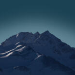 Fotografia intitolato "Gipfel der Stille:…" da Manuel Barth, Opera d'arte originale, Fotografia digitale