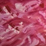Malerei mit dem Titel "rosa do deserto" von Marcos Z N, Original-Kunstwerk, Acryl