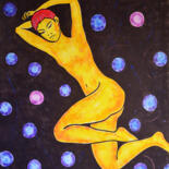 Malerei mit dem Titel "Nude 00010 Transiti…" von Margarita Felis, Original-Kunstwerk, Acryl