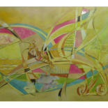 Painting titled "LANDING 1" by Yorgos Maryelis, Original Artwork, Other