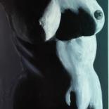 Peinture intitulée "Nue" par Mgx, Œuvre d'art originale, Acrylique