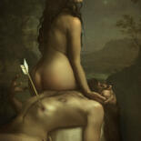 Fotografía titulada "Artemis & Orion" por Mathilde Oscar, Obra de arte original, Fotografía digital