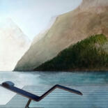 Peinture intitulée "ICELAND" par Mea N. Ambrozo, Œuvre d'art originale, Acrylique