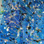 Pintura intitulada "Abstract Painting -…" por Mia Phlor, Obras de arte originais, Acrílico