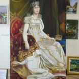 Peinture intitulée "Joséphine de Beauha…" par Michel Ballanger, Œuvre d'art originale, Huile