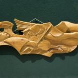 Sculpture titled "Violoniste" by Michel Ferre, Original Artwork