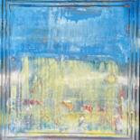 Schilderij getiteld "Turner Skies" door Mick Rafferty, Origineel Kunstwerk, Acryl