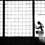 Photographie intitulée "modern geisha" par Mikhail Faletkin, Œuvre d'art originale, Photographie numérique