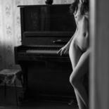「piano 2」というタイトルの写真撮影 Mikhail Faletkinによって, オリジナルのアートワーク, デジタル