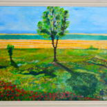 Les coquelicots 33x41 cm ©2005 par François Milcar