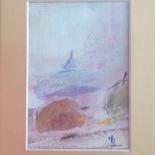 Peinture intitulée "26- petite nature m…" par Mireille Matricon, Œuvre d'art originale, Gouache