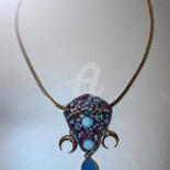 Artcraft titled "Pandora" by Missterre Apocalypse, Original Artwork, Necklaces