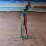 Pittura intitolato "ANGELO" da Monica Bolfe, Opera d'arte originale