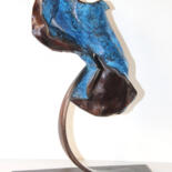 Sculpture titled "Suffisance" by Monique Vivian, Original Artwork, Metals