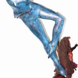 Sculpture titled "Danse Contemporaine…" by Monique Vivian, Original Artwork, Metals