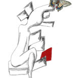 「Surreal butterfly t…」というタイトルのデジタルアーツ Daniele Bonizzoniによって, オリジナルのアートワーク, 2Dデジタルワーク