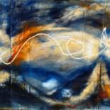 Peinture intitulée "Itinéraire Bis vue…" par Muriel Bo, Œuvre d'art originale