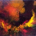 Peinture intitulée "Déva du feu II" par Nahalah, Œuvre d'art originale, Acrylique