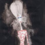Painting titled "Lisa Marie" by Nancy Van Reeth, Original Artwork