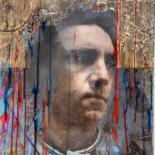 Collages titled "VYSOTSKY (work from…" by Natali Shepeleva, Original Artwork, Collages