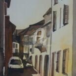 Painting titled "Ruelle I" by Nathalie Pouillault Boyaval, Original Artwork