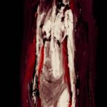 Картина под названием "Judith" - Neo Kinetic Artis, Подлинное произведение искусства, Масло