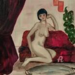 Peinture intitulée "Femmes - Petit nu" par Nicole Bachelard, Œuvre d'art originale, Huile Monté sur Châssis en bois