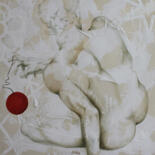 Peinture intitulée "LIBERAMENTE" par Nicoletta Bagatti, Œuvre d'art originale, Huile
