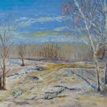 Peinture intitulée "Spring" par Nikolaj (Kolyan) Fomin, Œuvre d'art originale, Huile Monté sur Châssis en bois