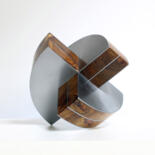 Скульптура под названием "Rotativum_9p" - Nikolaus Weiler, Подлинное произведение искусства, Металлы